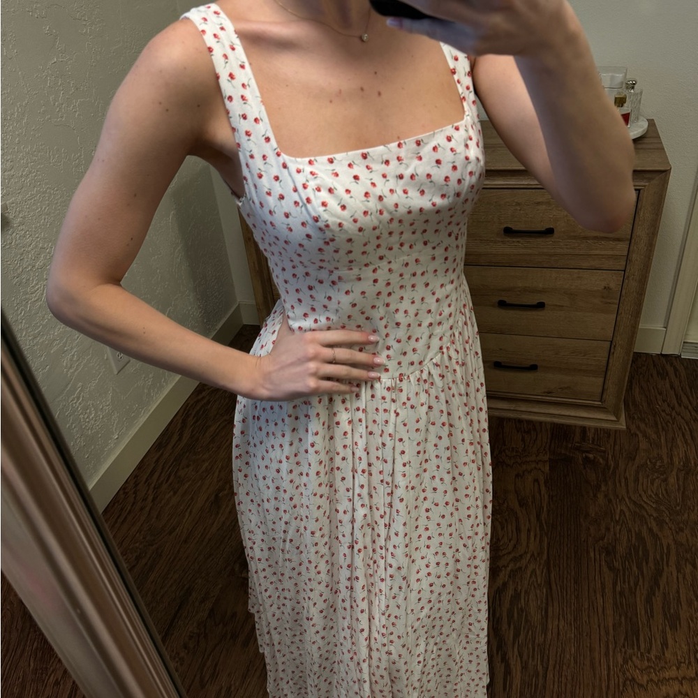 Caroline Constas linen blend dress